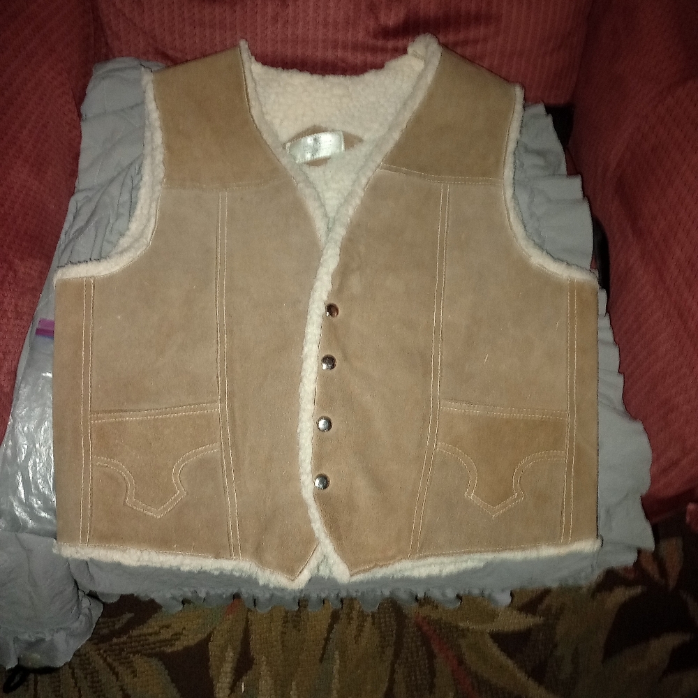 I.D.M leather vest